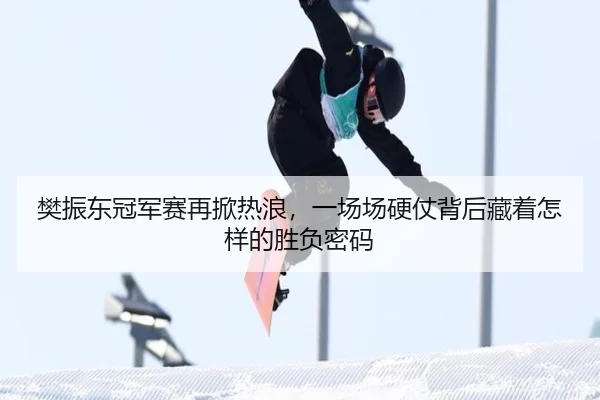 樊振东冠军赛再掀热浪，一场场硬仗背后藏着怎样的胜负密码 | dbbuyu